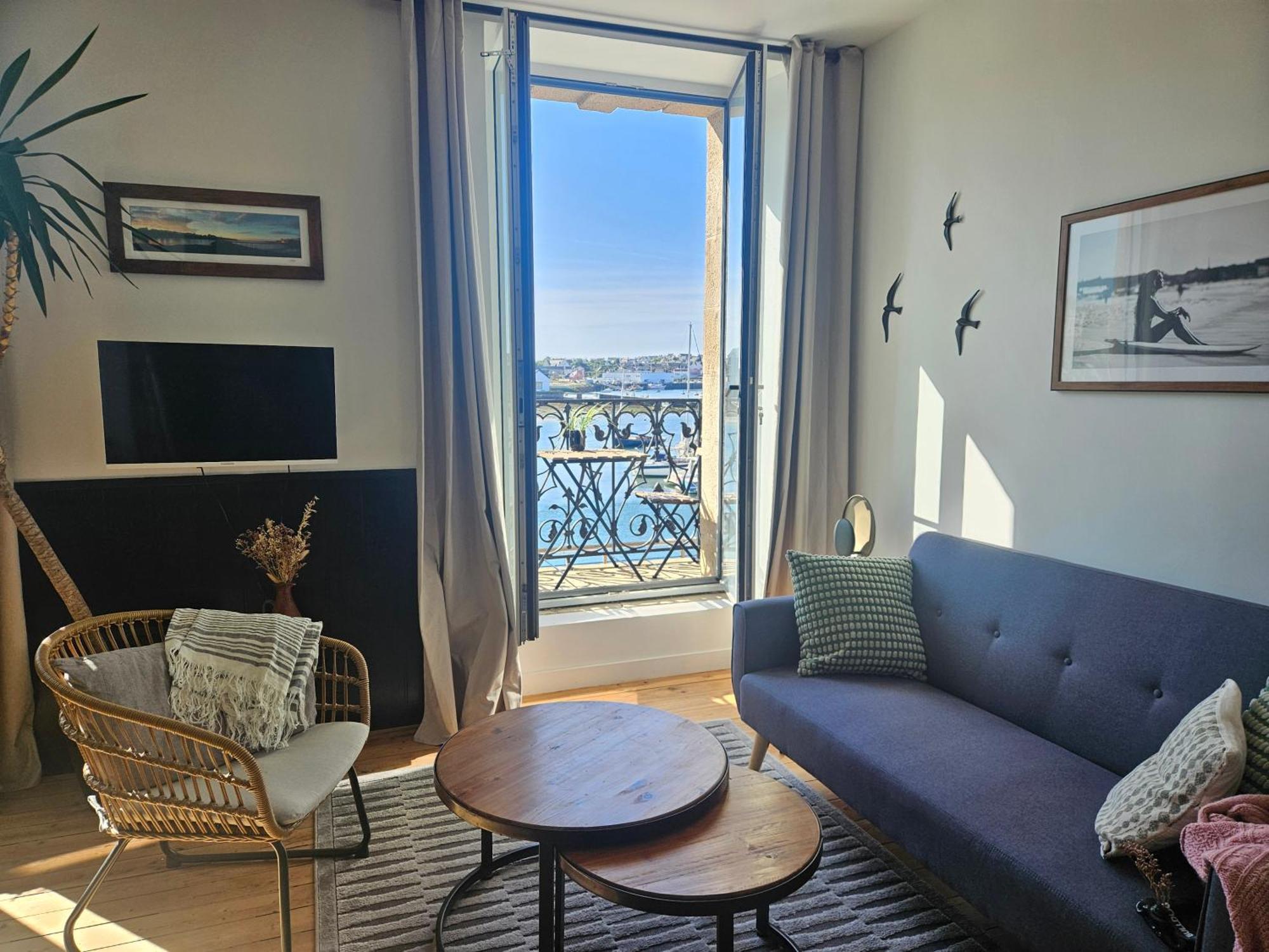 Anatoline Audierne Appart'Hotel Vue Mer - Sea & Harbor Stay 외부 사진